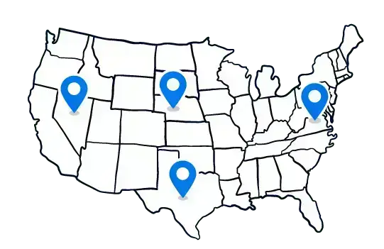 Zip Searech USA MAP